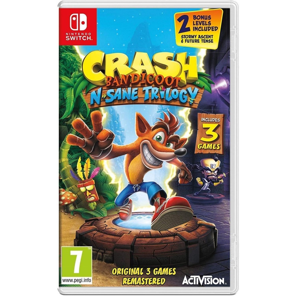 NINTENDO Crash N-Sane Trilogy per Nintendo Switch